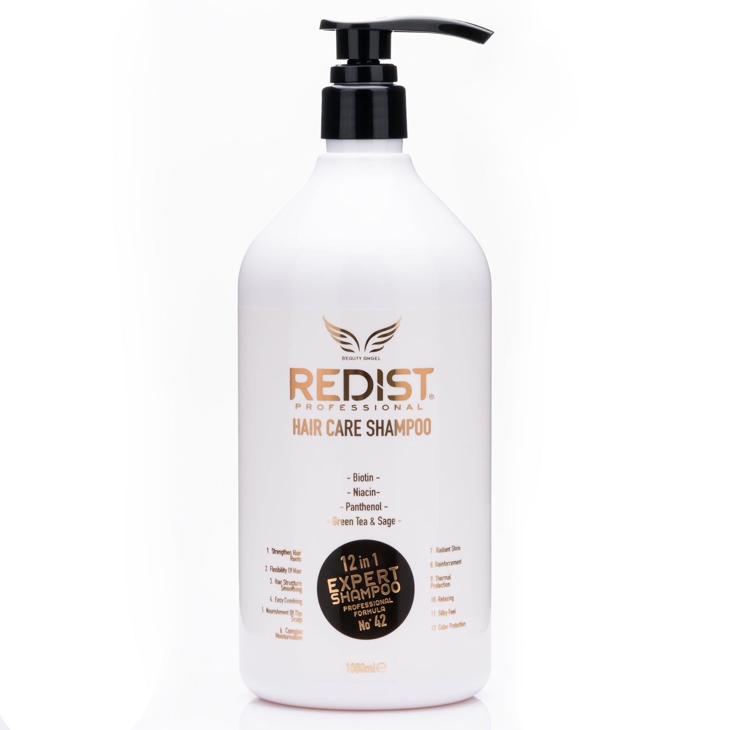 Shampoo per la cura dei capelli 12 in 1 Expert Series 1000 ml - REDIST