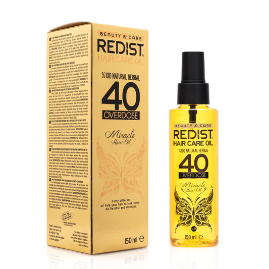 Olio per la cura dei capelli 40 estratti di erbe 150 ml - REDIST