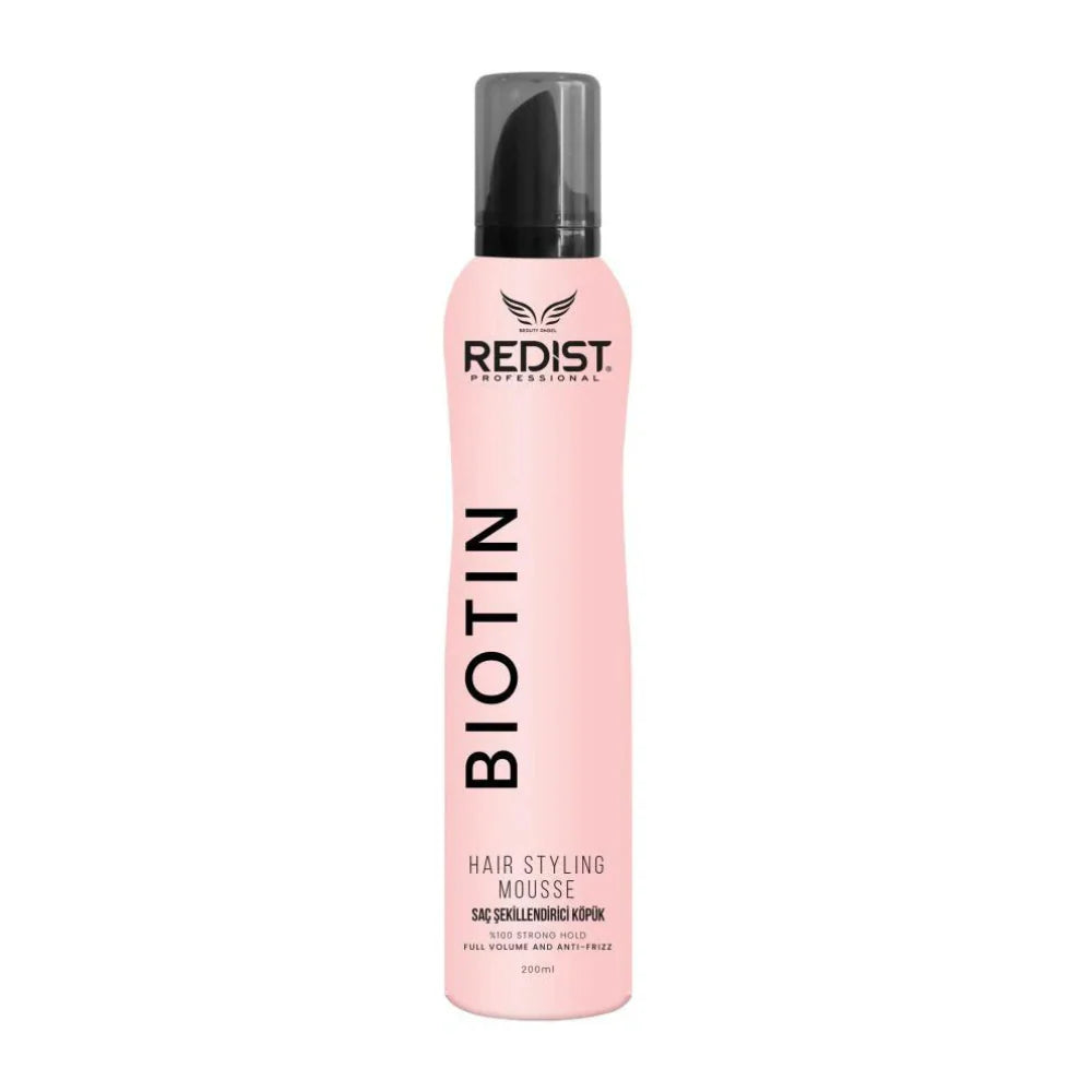 Mousse modellante volumizzante per capelli alla biotina 200 ml - REDIST