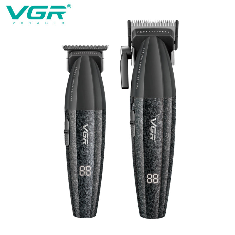 Tagliacapelli e rifinitore VGR V-640 S2 affiancati