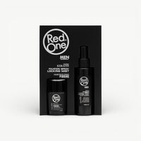 Set fibre di cheratina RedOne castano scuro con spray fissante